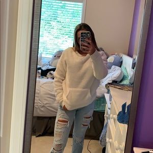 Fuzzy soft long sleeve